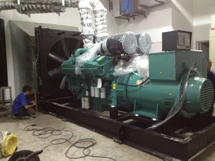 客户见证：博罗县龙溪镇海龙木业制品厂购买500KW广西玉柴发电机1台．